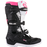 ALPINESTARS BOOT 4W TECH 3 Black/White/Pink Side - Driven Powersports