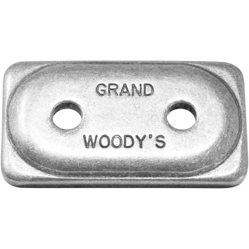 WOODY'S Double Grand Digger Support Plates 12pc Front - Driven Powersports