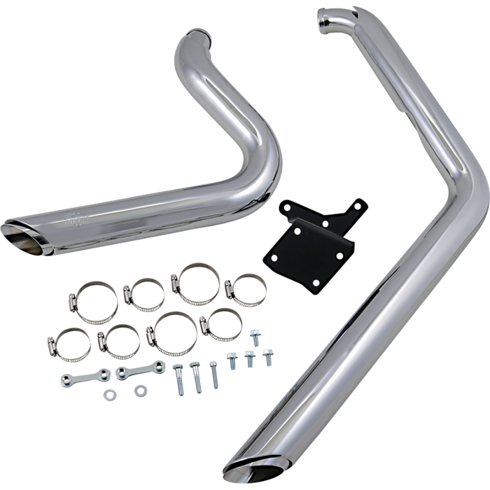 VANCE & HINES 91-05 DYNA SHORTSHOTS STAG 2:2 FS CHROME Front - Driven Powersports