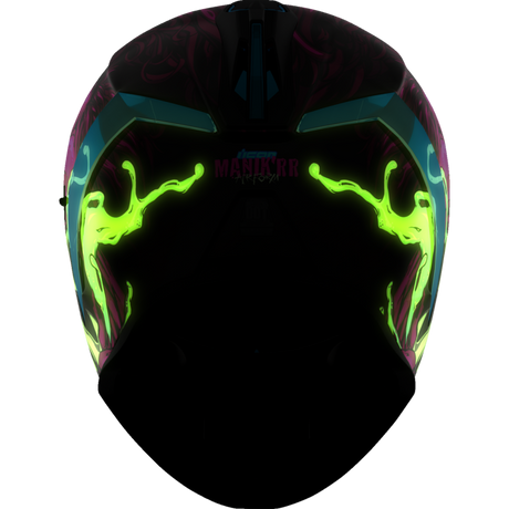 ICON HELMET AIRFORM MIPS MANIK'RR Pink Back - Driven Powersports