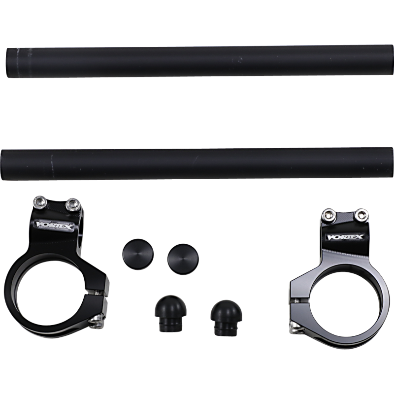 VORTEX 50MM VORTEX CLIP-ONS 7 DEGREE Black Front - Driven Powersports