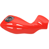 UFO GRAVITY HANDGUARD W/ STD MOUNT 00RED Cream 3/4 Front - Driven Powersports