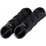 KHROME WERKS GRIP AIR EDGE TBW Blue Front - Driven Powersports