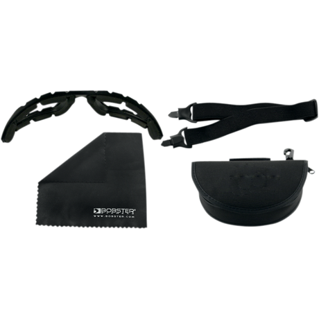 BOBSTER RENEGADE CONVERTIBLE FLAME Black Front - Driven Powersports