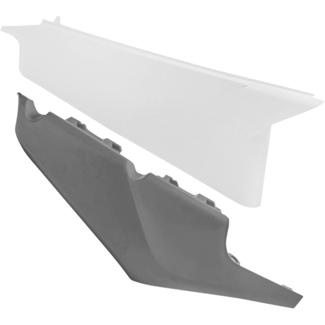 ACERBIS PANEL SIDE VENT HUS White/Green Front - Driven Powersports