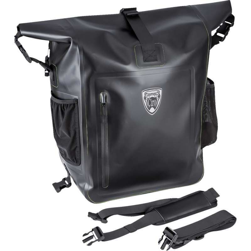 CIRO LLC BAG UNIV. ROLL TOP 60L Front - Driven Powersports