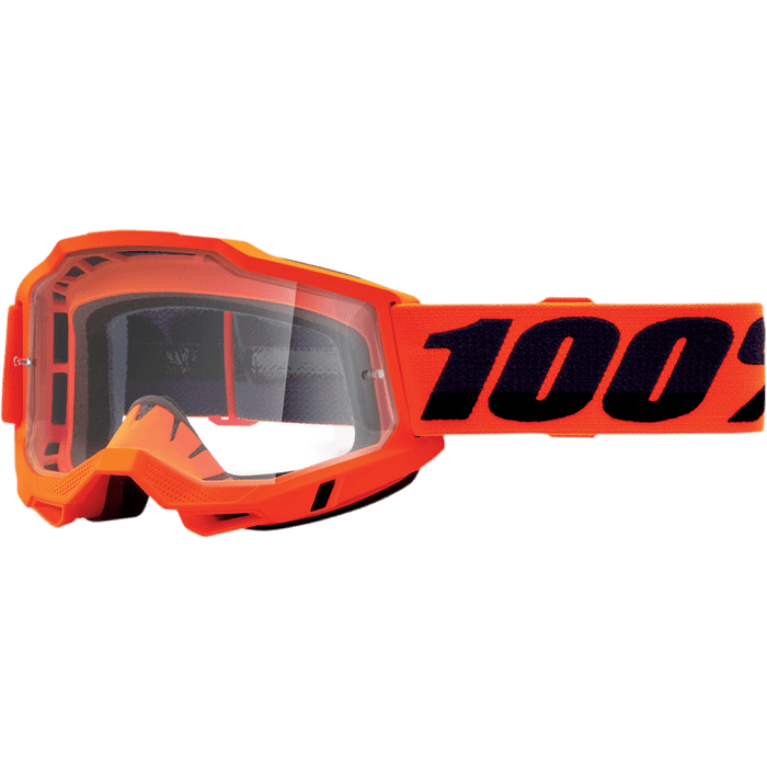 100% ACCURI 2 GOGGLE - CLEAR LENS - Driven Powersports Inc.19626100028350013-00004