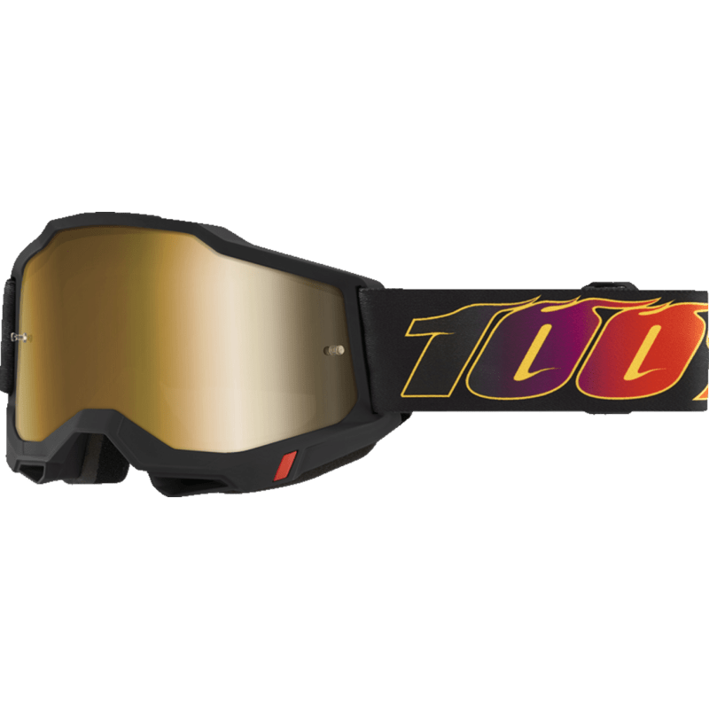 100% ACCURI 2 GOGGLE EL DIABLO MIRROR TRUE GOLD LENS (50014 - 00026) - DRIVEN Canada's Powersports 19626103701250014 - 00026
