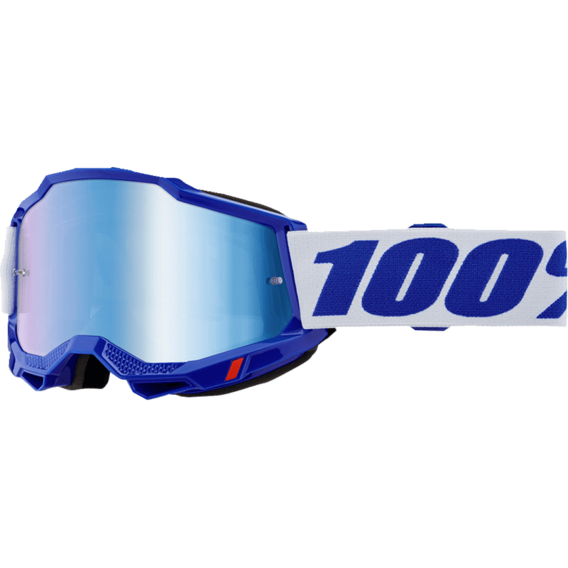 100% ACCURI 2 GOGGLE MIRROR BLUE LENS (50014 - 00039) - DRIVEN Canada's Powersports 19626104580250014 - 00039