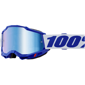 100% ACCURI 2 GOGGLE MIRROR BLUE LENS (50014 - 00039) - DRIVEN Canada's Powersports 19626104580250014 - 00039