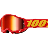 100% ACCURI 2 GOGGLE MIRROR RED LENS - DRIVEN Canada's Powersports 19626104583350014 - 00042