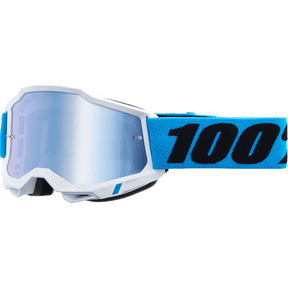100% ACCURI 2 GOGGLE NOVEL MIRROR BLUE LENS (50014 - 00023) - DRIVEN Canada's Powersports 19626102283450014 - 00023