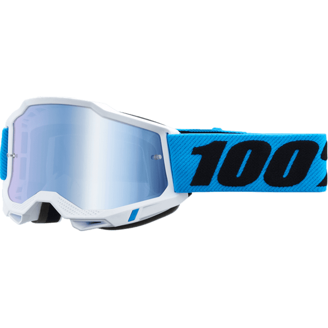 100% ACCURI 2 GOGGLE NOVEL MIRROR BLUE LENS (50014 - 00023) - DRIVEN Canada's Powersports 19626102283450014 - 00023