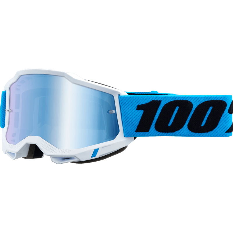 100% ACCURI 2 GOGGLE NOVEL MIRROR BLUE LENS (50014 - 00023) - DRIVEN Canada's Powersports 19626102283450014 - 00023