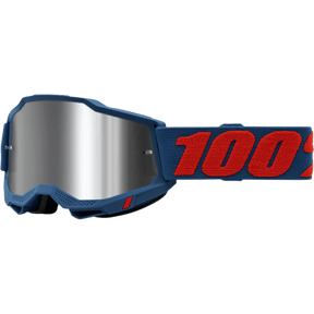 100% ACCURI 2 GOGGLE ODEON FLASH SILVER LENS (50014 - 00010) - DRIVEN Canada's Powersports 19626100048150014 - 00010