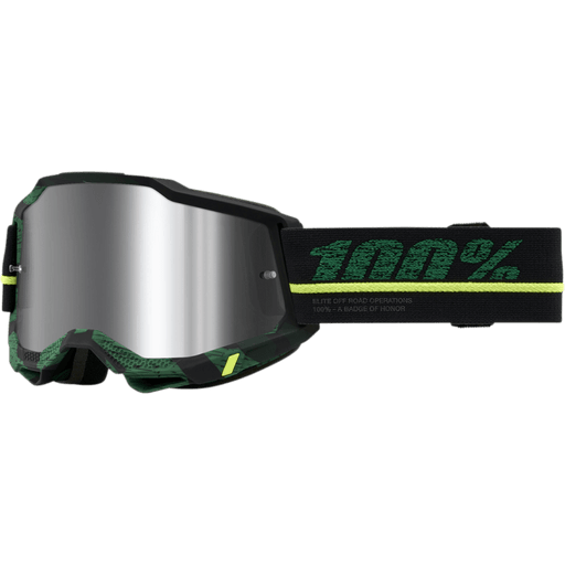 100% ACCURI 2 GOGGLE OVERLORD - FLASH SILVER LENS - Driven Powersports Inc.19626100049850014-00011