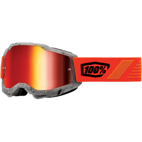 100% ACCURI 2 GOGGLE SCHRUTE MIRROR RED LENS (50014 - 00017) - DRIVEN Canada's Powersports 19626100051150014 - 00017