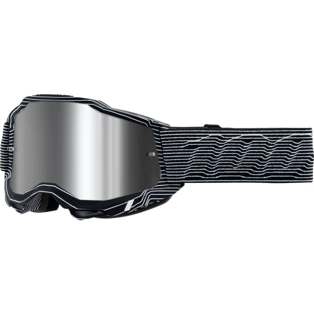 100% ACCURI 2 GOGGLE SILO MIRROR SILVER FLASH LENS (50014 - 00024) - DRIVEN Canada's Powersports 19626102282750014 - 00024