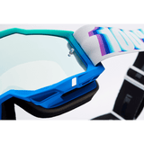 100% ACCURI 2 GOGGLE STAMINO MIRROR SILVER FLASH LENS (50014 - 00029) - DRIVEN Canada's Powersports 19626103704350014 - 00029