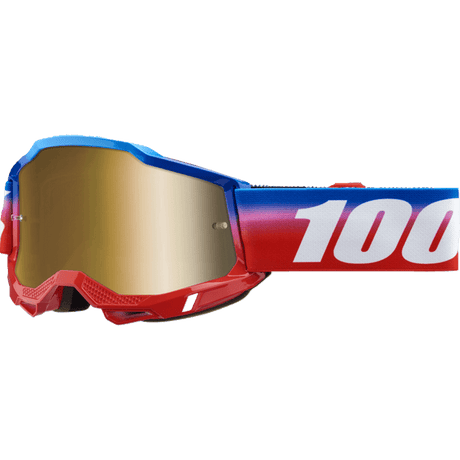 100% ACCURI 2 GOGGLE UNITY MIRROR TRUE GOLD LENS (50014 - 00025) - DRIVEN Canada's Powersports 19626102287250014 - 00025