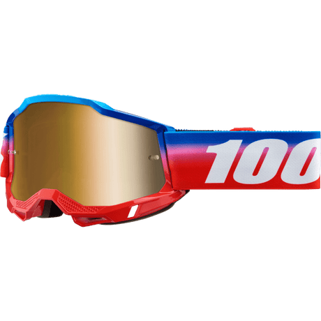 100% ACCURI 2 GOGGLE UNITY MIRROR TRUE GOLD LENS (50014 - 00025) - DRIVEN Canada's Powersports 19626102287250014 - 00025