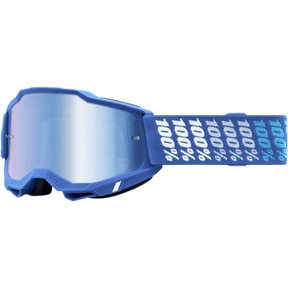 100% ACCURI 2 GOGGLE YARGER MIRROR BLUE LENS (50014 - 00014) - DRIVEN Canada's Powersports 19626100054250014 - 00014