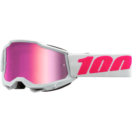 100% ACCURI 2 JUNIOR GOGGLE KEETZ MIRROR PINK LENS (50025 - 00007) - DRIVEN Canada's Powersports 19626102838650025 - 00007