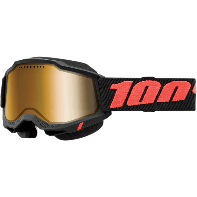 100% ACCURI 2 SNOWMOBILE GOGGLE BOREGO TRUE GOLD LENS (50022 - 00006) - DRIVEN Canada's Powersports 19626100100650022 - 00006