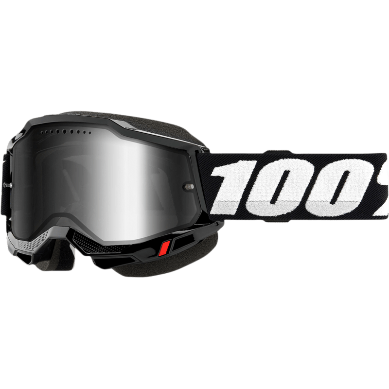 100% ACCURI 2 SNOWMOBILE GOGGLE MIRROR SILVER LENS - DRIVEN Canada's Powersports 19626100098650022 - 00001