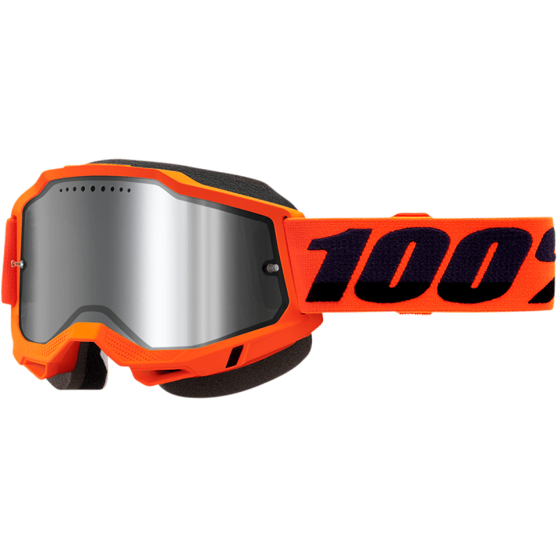 100% ACCURI 2 SNOWMOBILE GOGGLE MIRROR SILVER LENS - DRIVEN Canada's Powersports 19626100103750022 - 00004