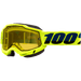 100% ACCURI 2 SNOWMOBILE GOGGLE - YELLOW VENTED DUAL LENS - Driven Powersports Inc.19626100094850021-00003