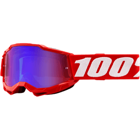 100% ACCURI 2 YOUTH GOGGLE MIRROR RED/BLUE LENS - DRIVEN Canada's Powersports 19626100077150025 - 00002