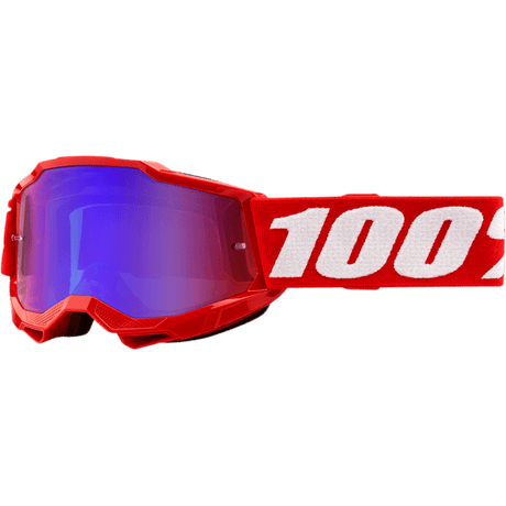 100% ACCURI 2 YOUTH GOGGLE MIRROR RED/BLUE LENS - DRIVEN Canada's Powersports 19626100077150025 - 00002