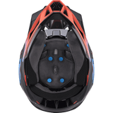 100% AIRCRAFT 2 HELMET CARBON STEEL BLUE/NEON - DRIVEN Canada's Powersports 80002 - 00013