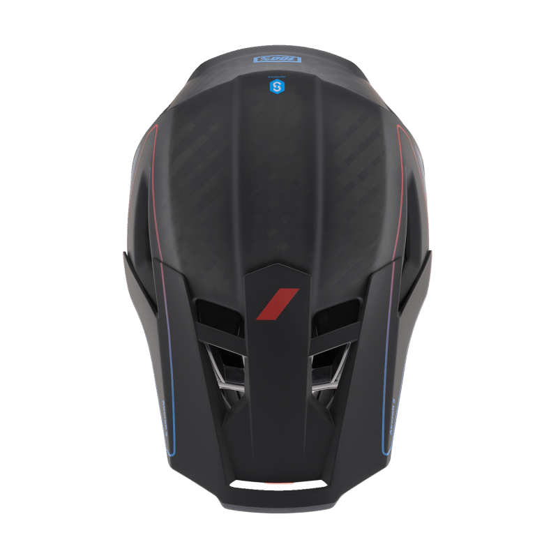 100% AIRCRAFT 2 HELMET CARBON STEEL BLUE/NEON - DRIVEN Canada's Powersports 80002 - 00013