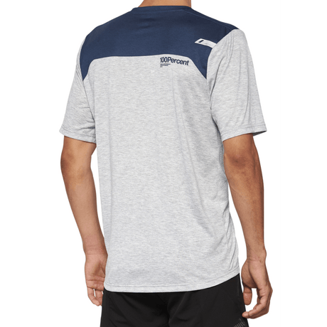 100% AIRMATIC SHORT SLEEVE JERSEY GREY/MIDNIGHT - DRIVEN Canada's Powersports 84126918956940014 - 00015