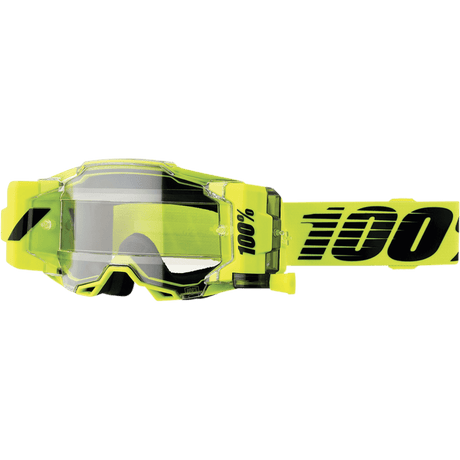 100% ARMEGA FORECAST GOGGLE NUCLEAR CITRUS CLEAR LENS (50006 - 00002) - DRIVEN Canada's Powersports 19626100135850006 - 00002