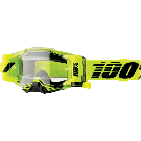 100% ARMEGA FORECAST GOGGLE NUCLEAR CITRUS CLEAR LENS (50006 - 00002) - DRIVEN Canada's Powersports 19626100135850006 - 00002
