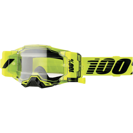 100% ARMEGA FORECAST GOGGLE NUCLEAR CITRUS CLEAR LENS (50006 - 00002) - DRIVEN Canada's Powersports 19626100135850006 - 00002
