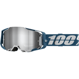 100% ARMEGA GOGGLE ALBAR FLASH SILVER LENS (50005 - 00005) - DRIVEN Canada's Powersports 19626100120450005 - 00005