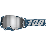 100% ARMEGA GOGGLE ALBAR FLASH SILVER LENS (50005 - 00005) - DRIVEN Canada's Powersports 19626100120450005 - 00005