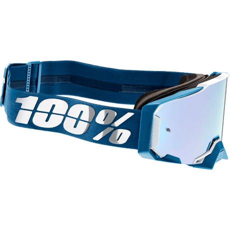 100% ARMEGA GOGGLE ALBAR FLASH SILVER LENS (50005 - 00005) - DRIVEN Canada's Powersports 19626100120450005 - 00005