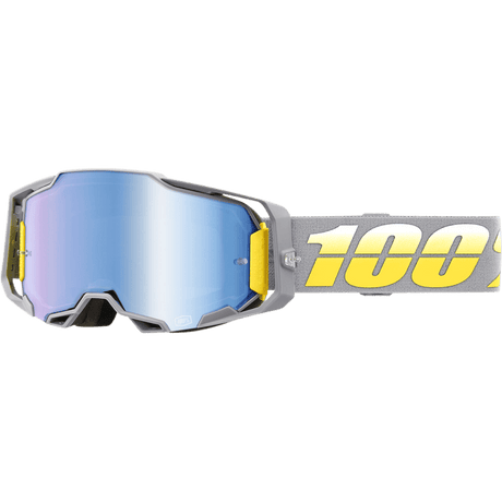 100% ARMEGA GOGGLE COMPLEX MIRROR BLUE LENS (50005 - 00006) - DRIVEN Canada's Powersports 19626100122850005 - 00006