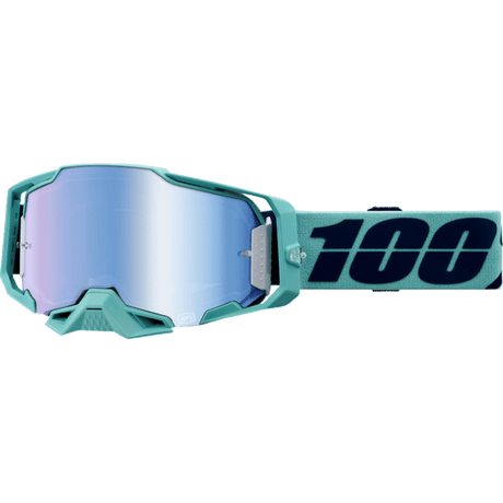 100% ARMEGA GOGGLE ESTEREL MIRROR BLUE LENS (50005 - 00017) - DRIVEN Canada's Powersports 19626102291950005 - 00017