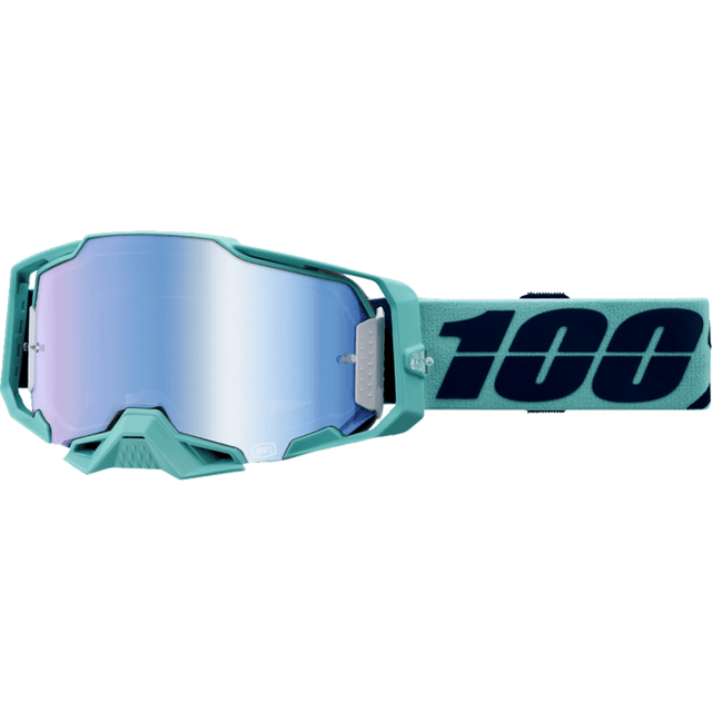 100% ARMEGA GOGGLE ESTEREL MIRROR BLUE LENS (50005 - 00017) - DRIVEN Canada's Powersports 19626102291950005 - 00017
