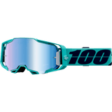 100% ARMEGA GOGGLE ESTEREL MIRROR BLUE LENS (50005 - 00017) - DRIVEN Canada's Powersports 19626102291950005 - 00017
