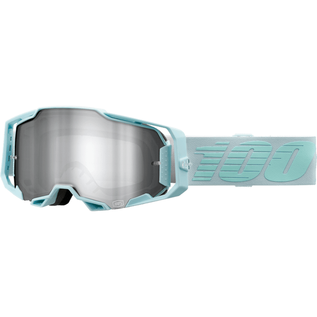 100% ARMEGA GOGGLE FARGO MIRROR SILVER FLASH LENS (50005 - 00018) - DRIVEN Canada's Powersports 19626102293350005 - 00018