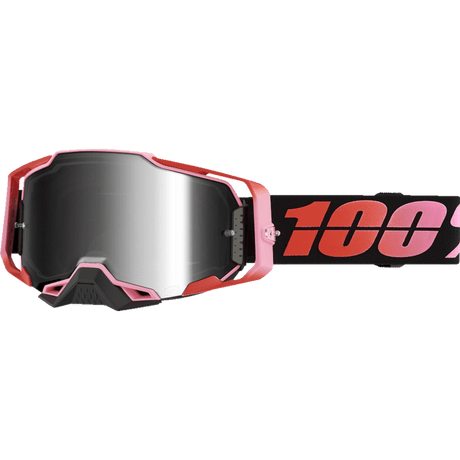 100% ARMEGA GOGGLE GUERLIN MIRROR SILVER LENS (50005 - 00023) - DRIVEN Canada's Powersports 19626103713550005 - 00023