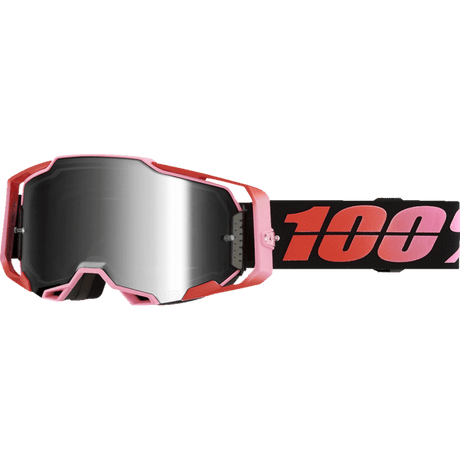 100% ARMEGA GOGGLE GUERLIN MIRROR SILVER LENS (50005 - 00023) - DRIVEN Canada's Powersports 19626103713550005 - 00023