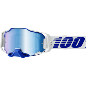 100% Armega Goggle Mirror Blue Lens - DRIVEN Canada's Powersports 19626104653350005-00031